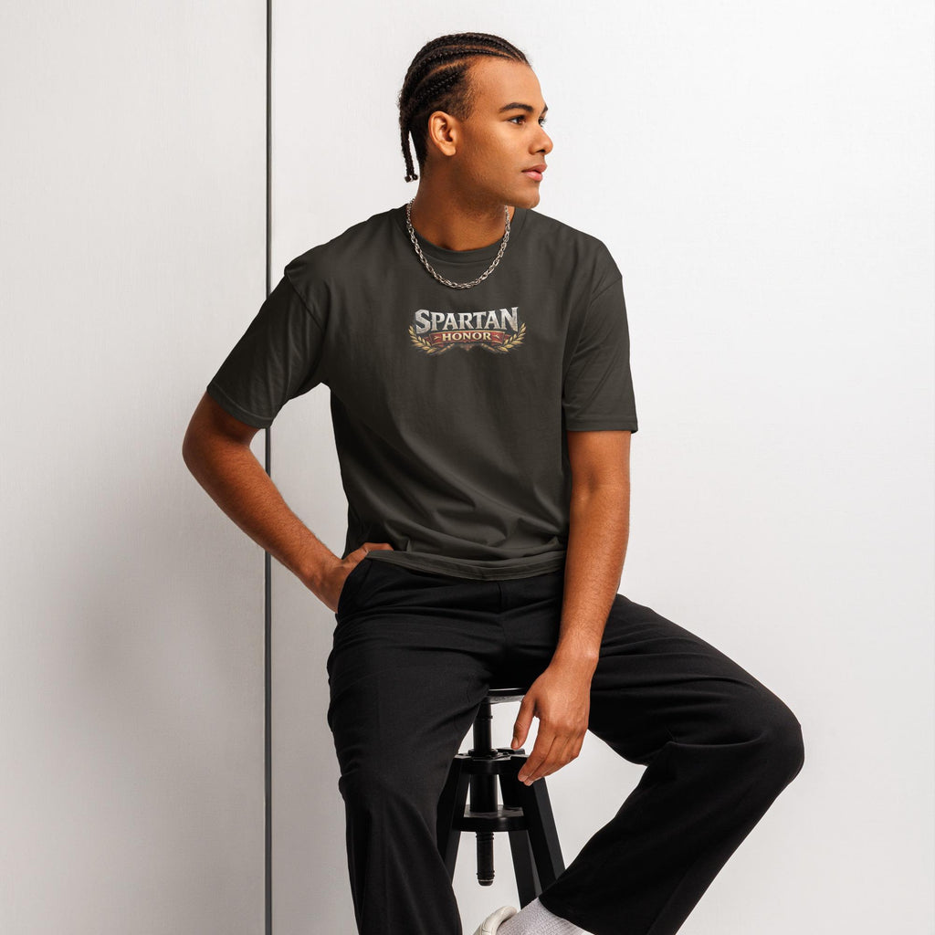 Spartan Honor Graphic Tee: Cotton Short Sleeve Shirt